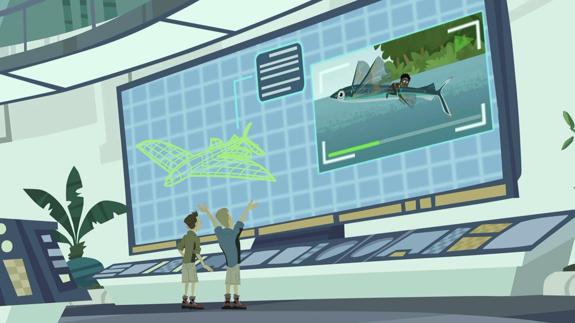 Still from When Fish Fly!