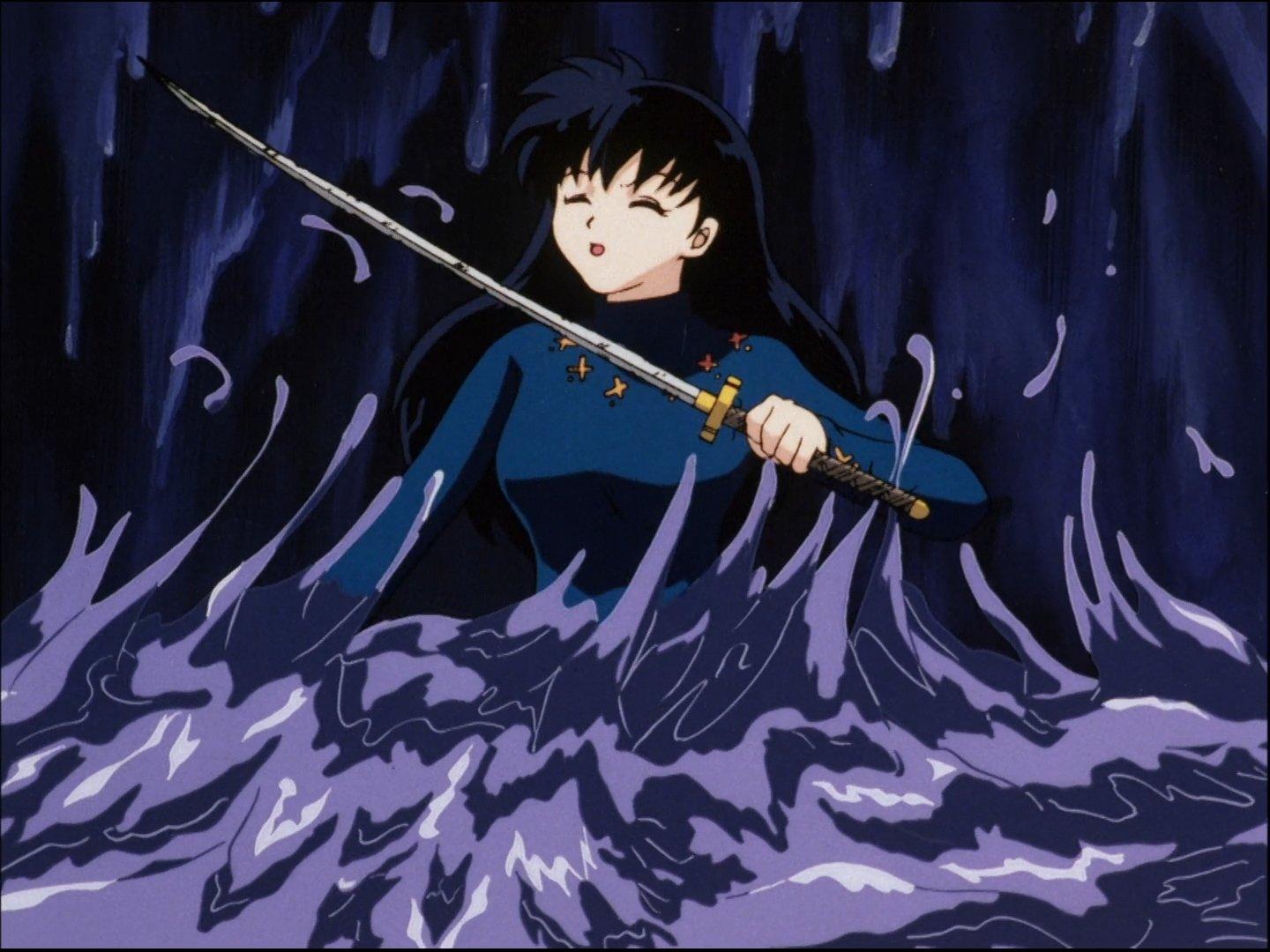 Still from Showdown! Inuyasha vs. Sesshomaru