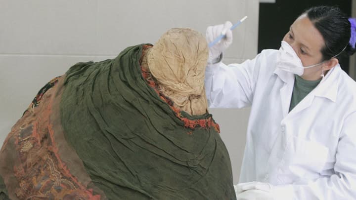 Still from The Alien Evolution