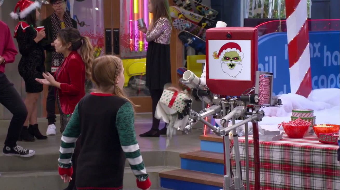 Still from A Killer Robot Christmas