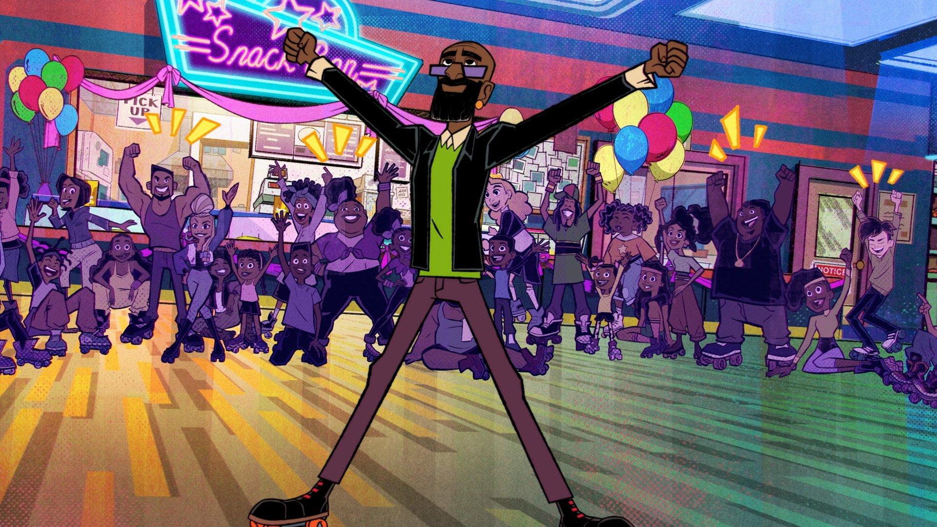 Still from Roller Jam!