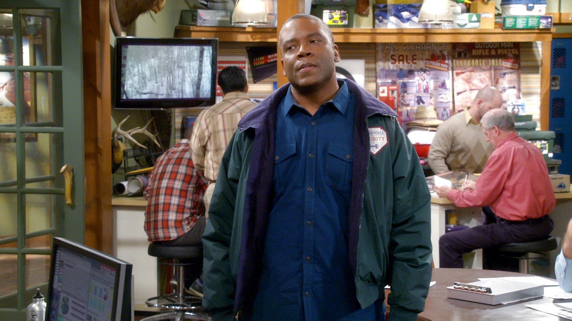 Still from Mike Hires Chuck