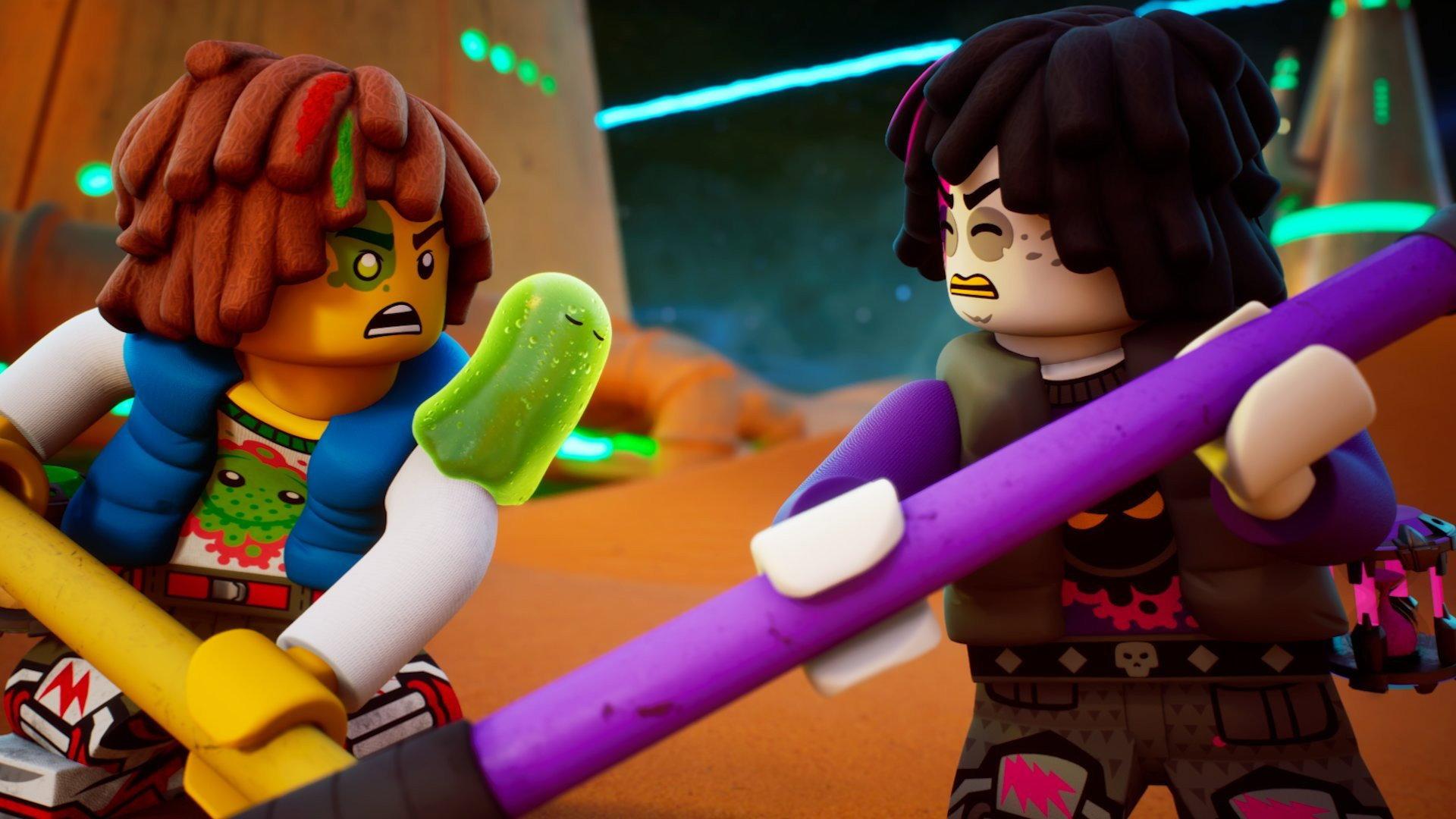 Still from Adventures in Robot-Sitting