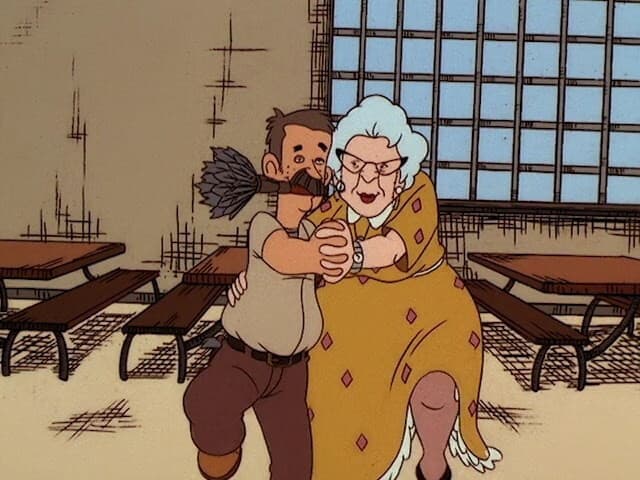 Still from To Finster with Love