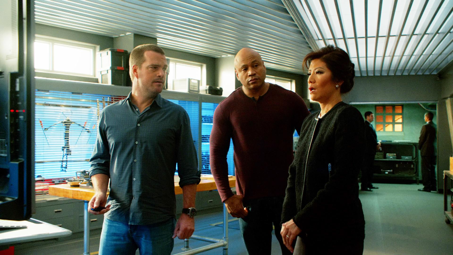 Still from In the Line of Duty