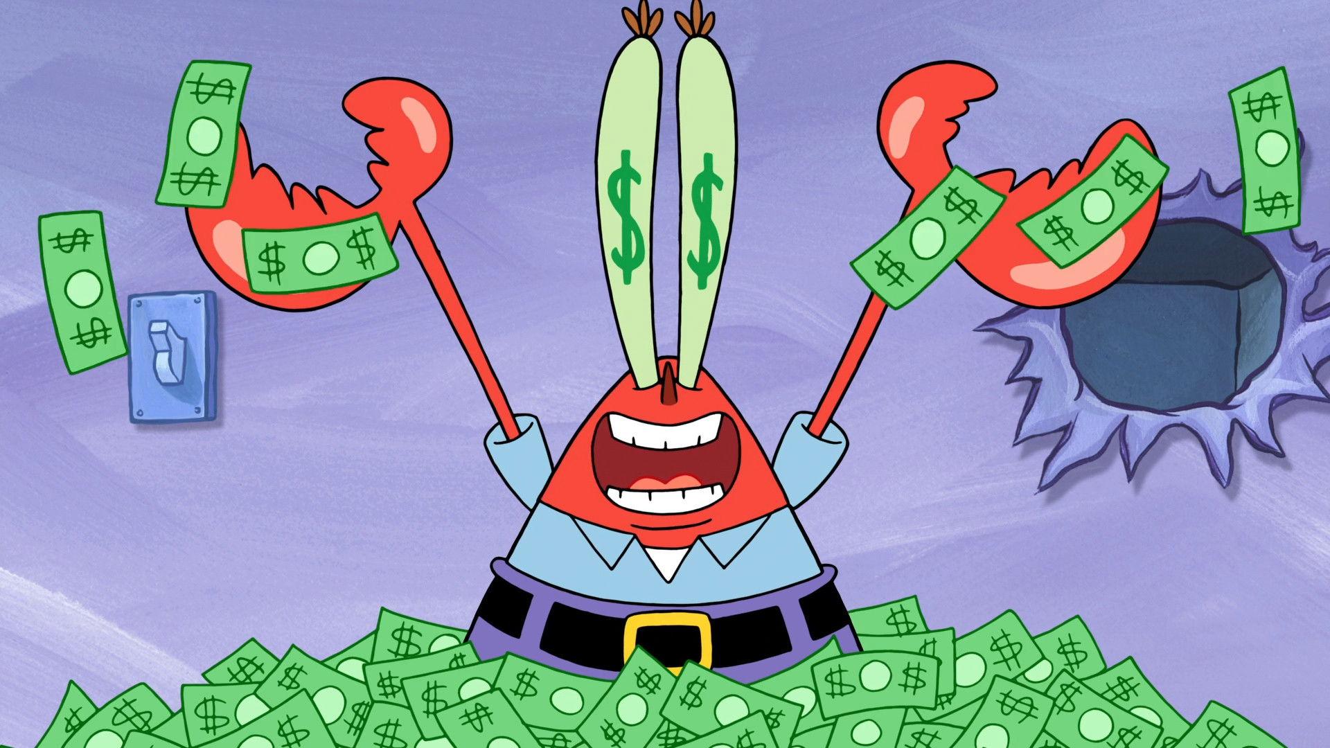 Still from Safe Deposit Krabs