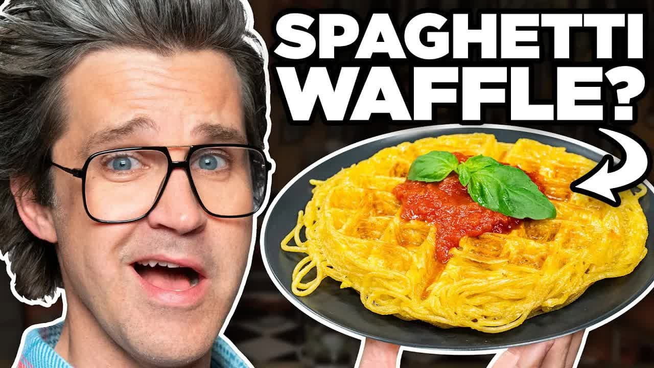 Still from Can Spaghetti & Meatballs Be Put Into Anything?