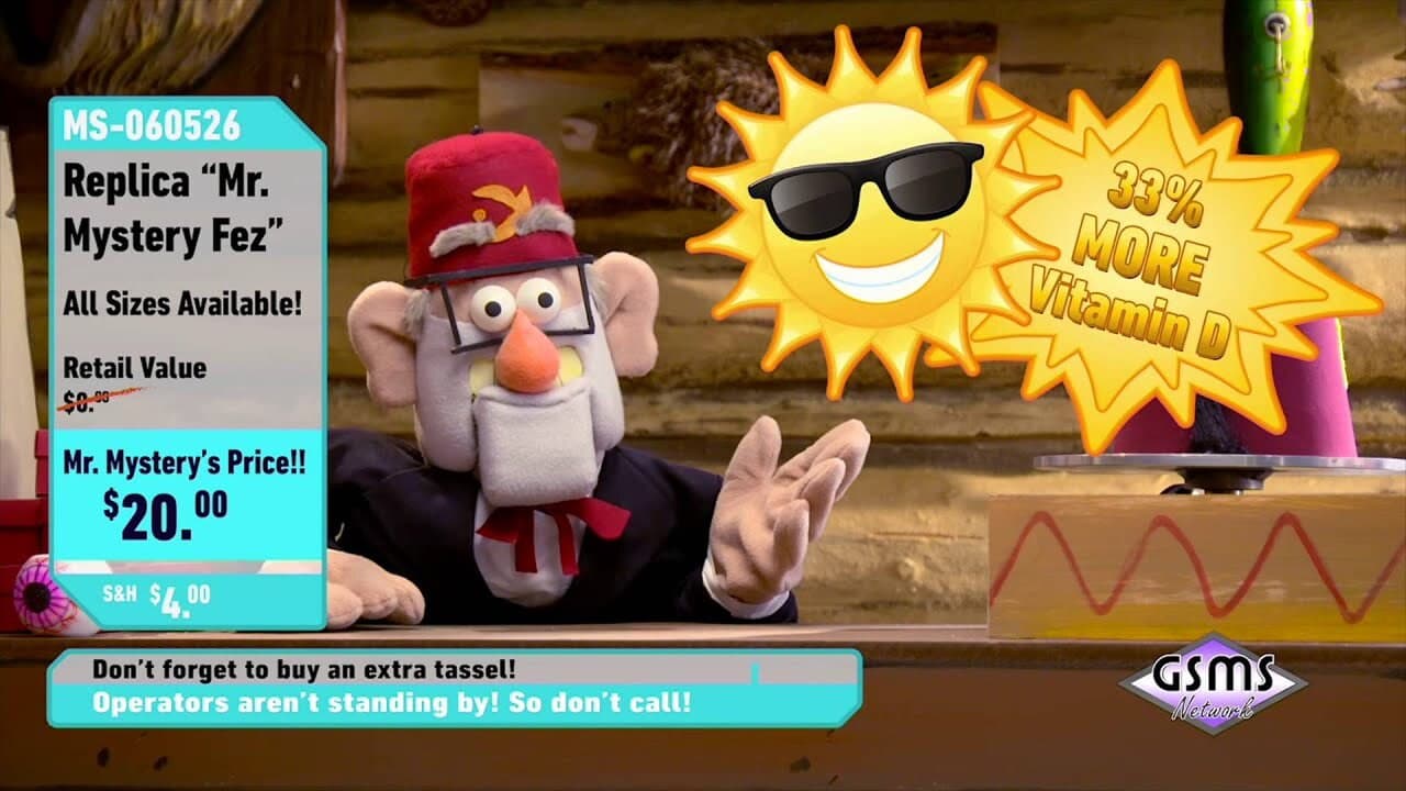 Still from Shop at Home with Mr. Mystery - Fez