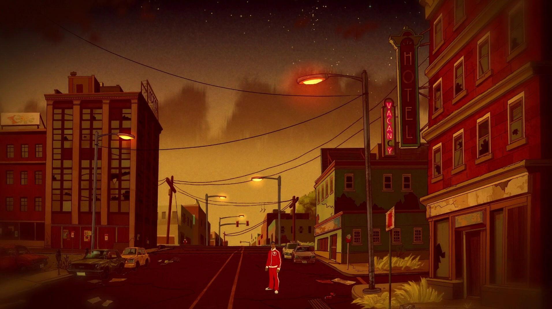 Still from The Death of Lyle Victor Linkus