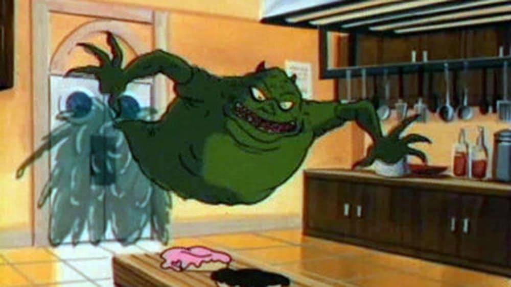 Still from The Two Faces of Slimer