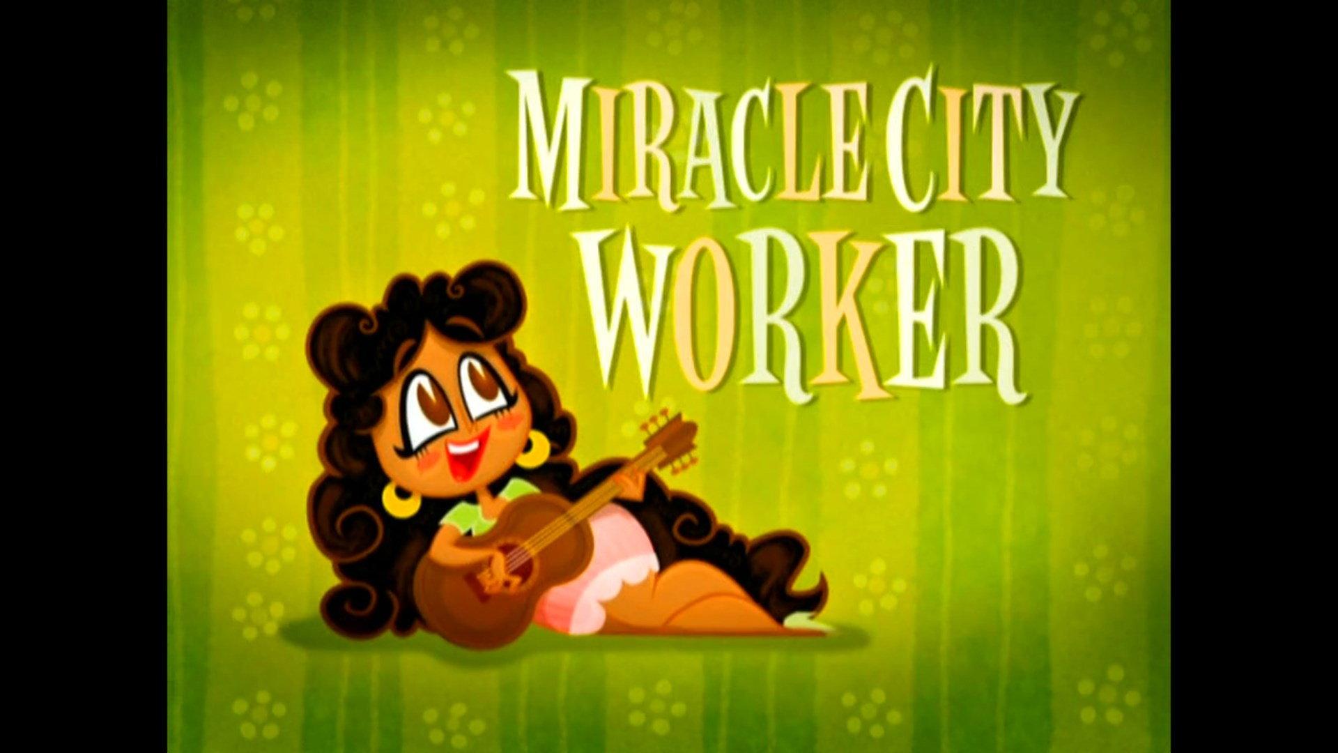 Still from Miracle City Worker