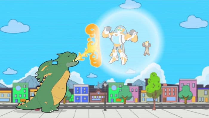 Still from A Virtual Disaster