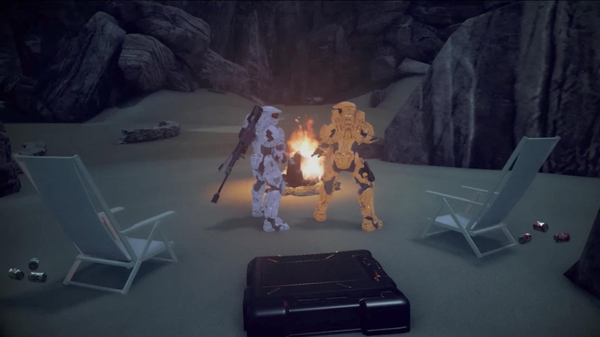 Still from Blue vs. Red