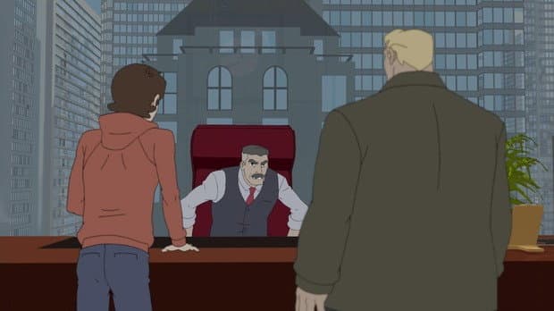 Still from Dead Man’s Party