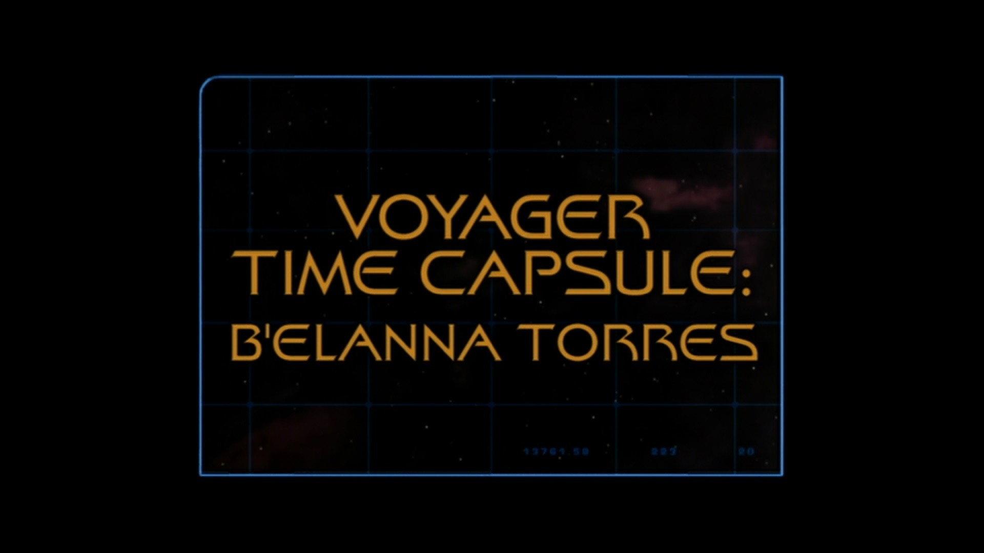 Still from Voyager Time Capsule: B'Elanna Torres (Season 5)
