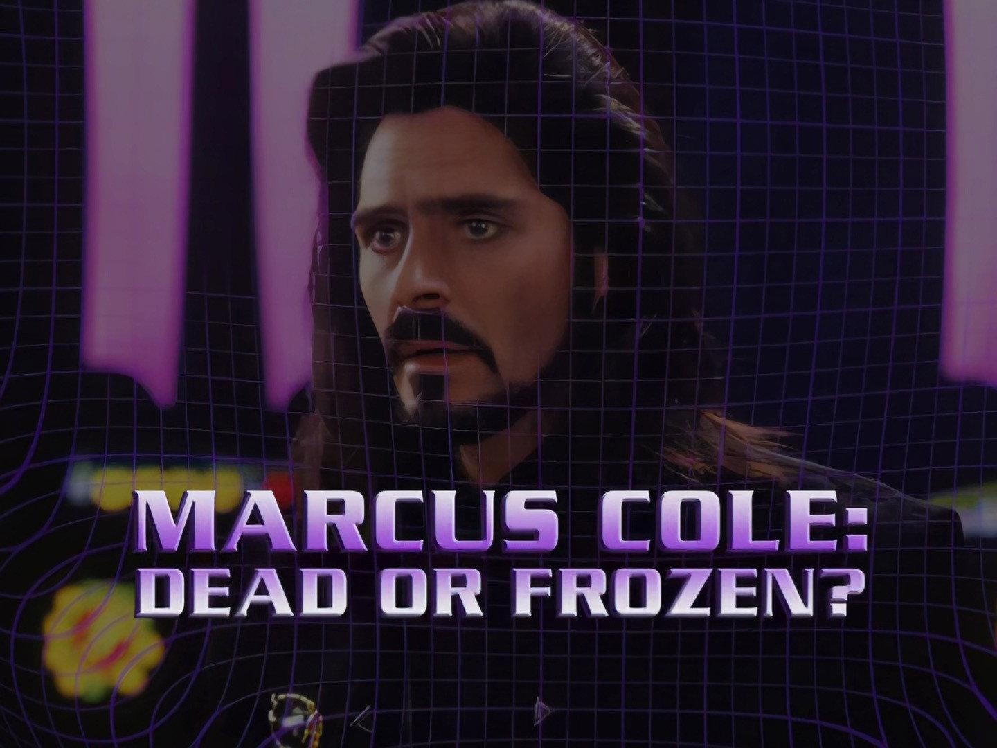 Still from Marcus Cole: Dead or Frozen