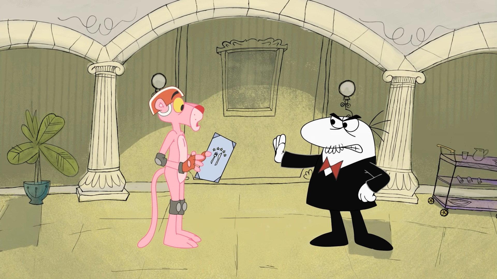 Still from Pink Party of One