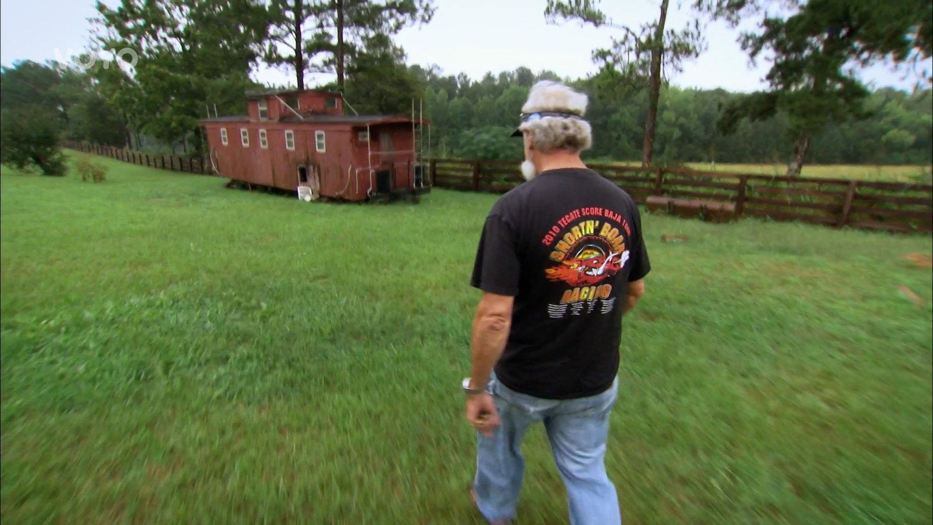 Still from Pain in the Caboose
