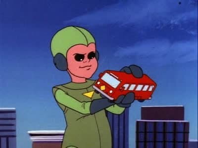 Still from Playground of Doom / Space Racers / The Recruiter