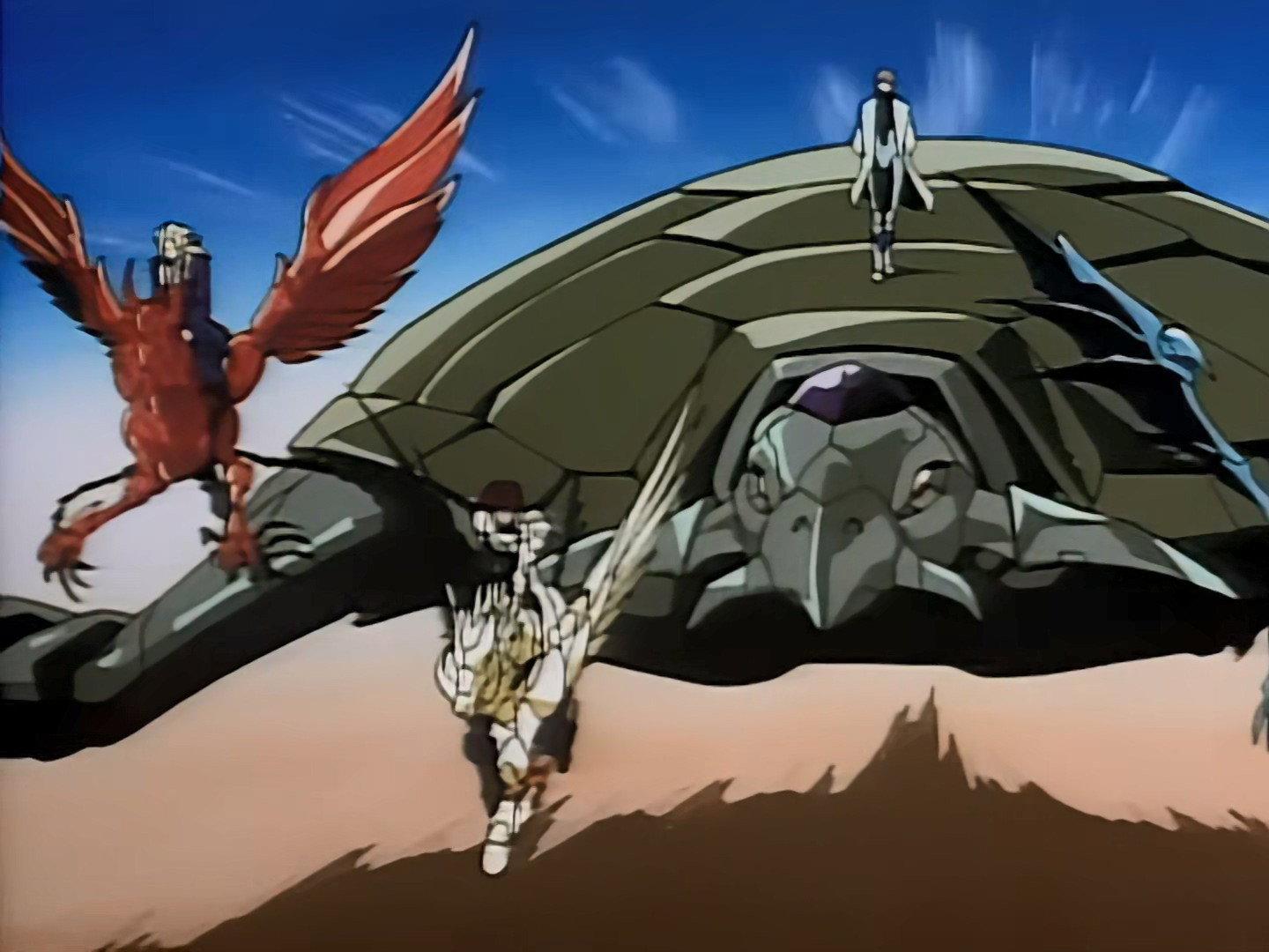 Still from The Four Knights vs. the Evil Knights