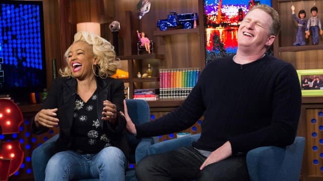 Still from Kim Fields & Michael Rapaport