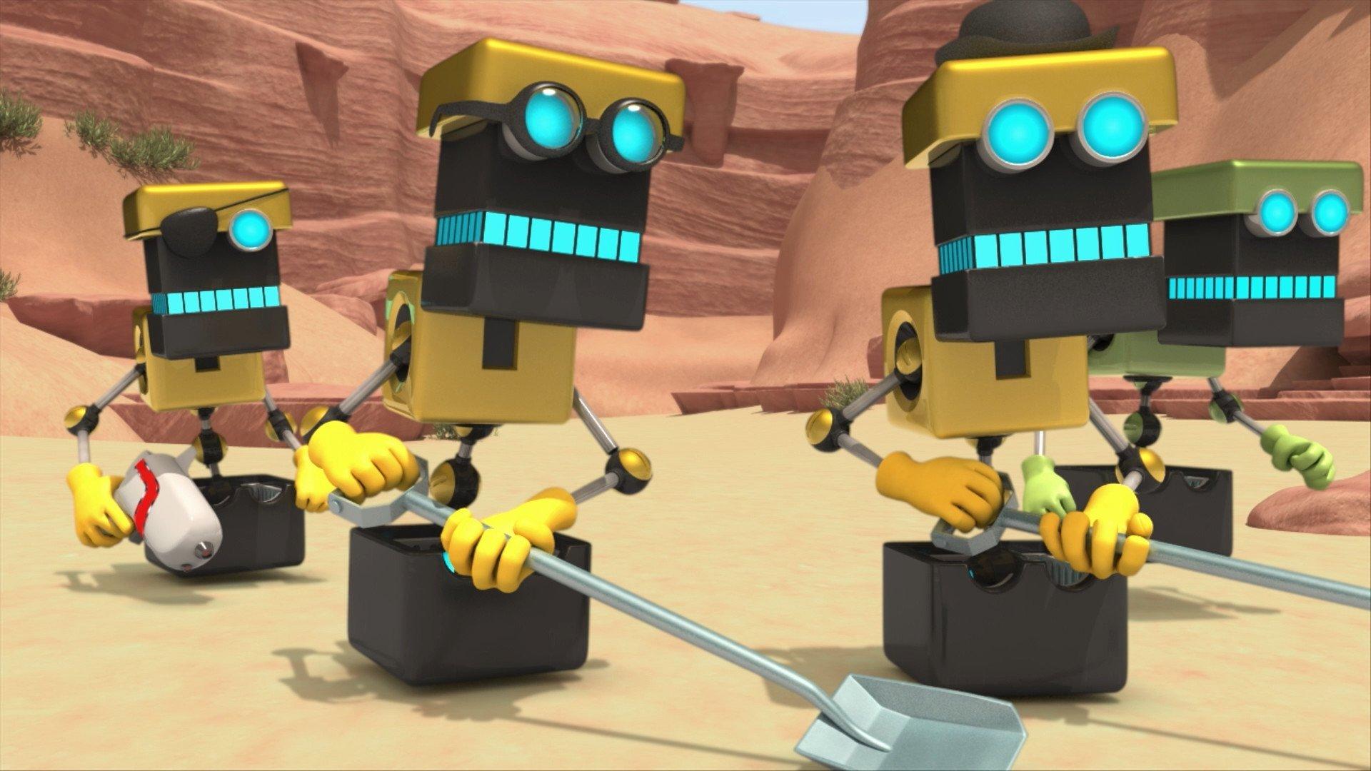Still from Beyond the Valley of Cubots