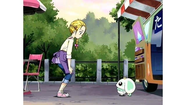 Still from Could this be Destiny? Porun and Hikari's Approaching Encounter