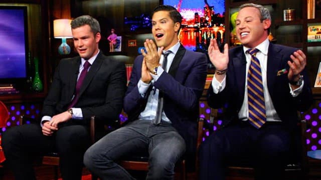 Still from Ryan Serhant, Fredrik Eklund and Michael Lorber