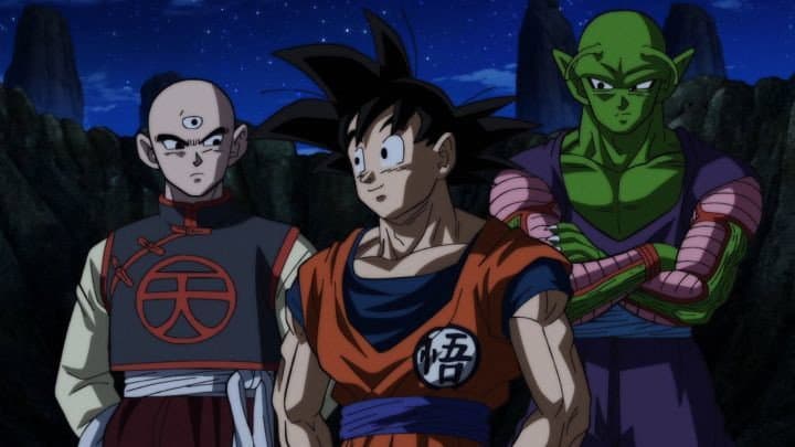 Still from Staring Down the Wall to be Overcome; Goku vs. Gohan