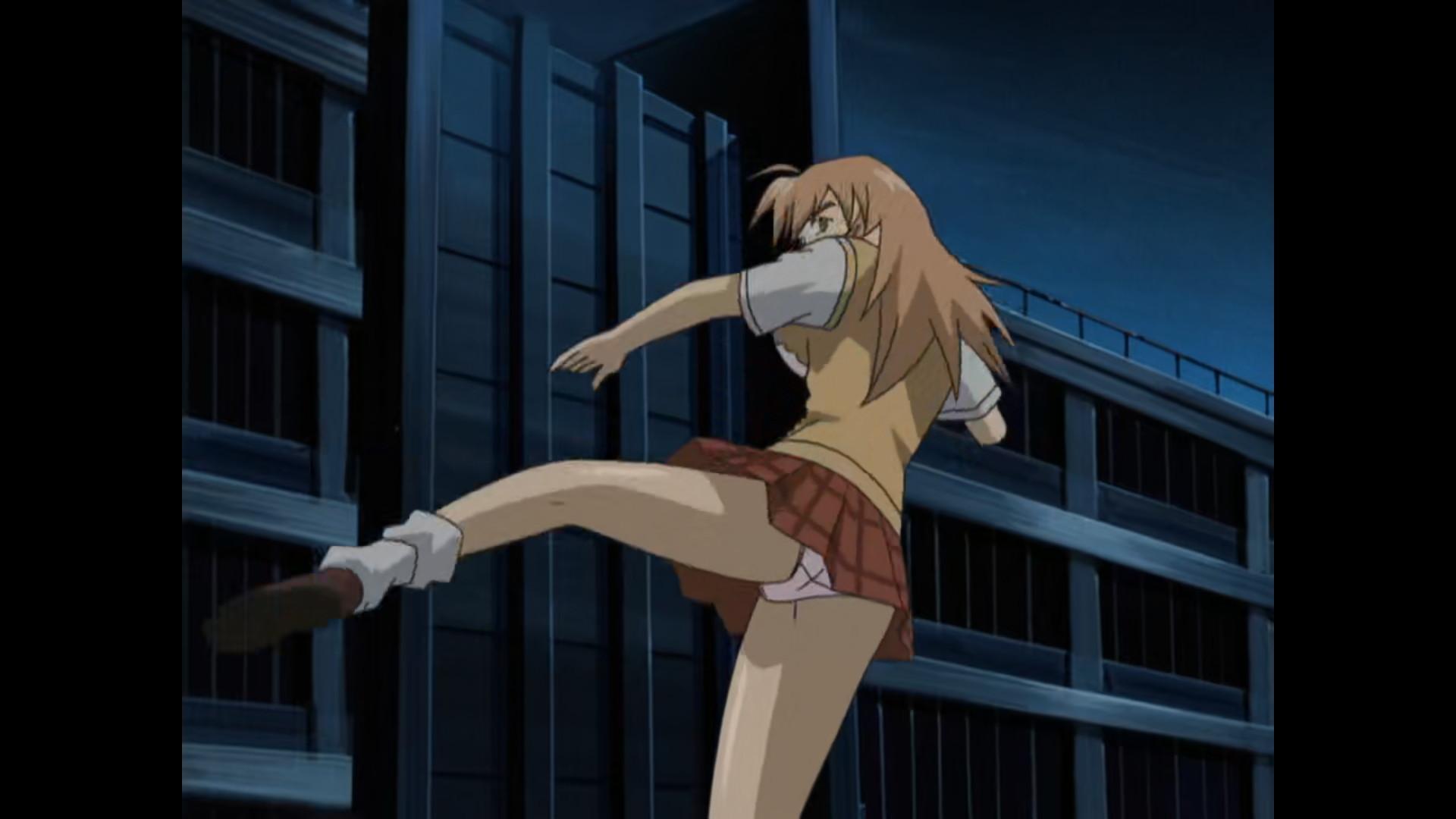 Still from An Angry Hakufu and a School Wide Counterattack