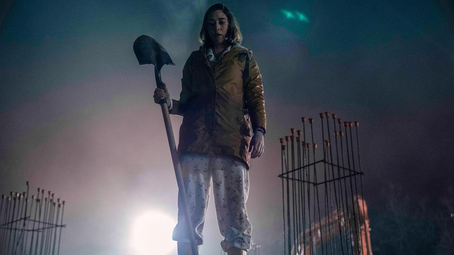 Still from Let the River Run