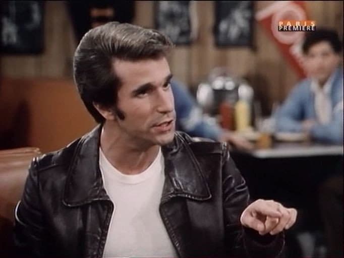 Still from Fonzie's Old Lady