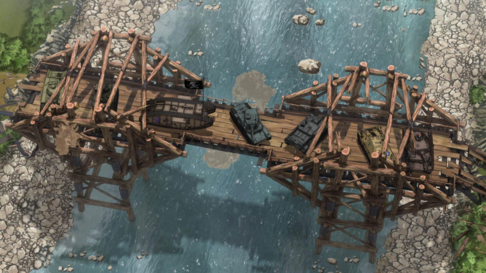 Still from Girls und Panzer das Finale: Part I