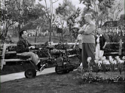 Still from Lucy Raises Tulips