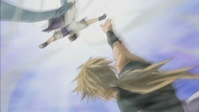 Still from Fated Showdown • Ban vs. Akabane