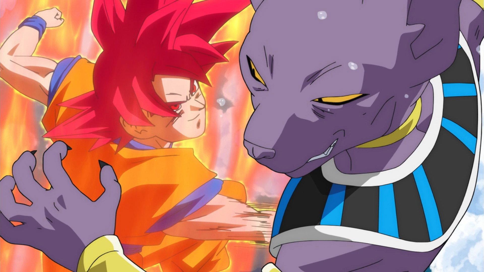 Still from Let's Keep Going, Lord Beerus! The Battle of Gods!