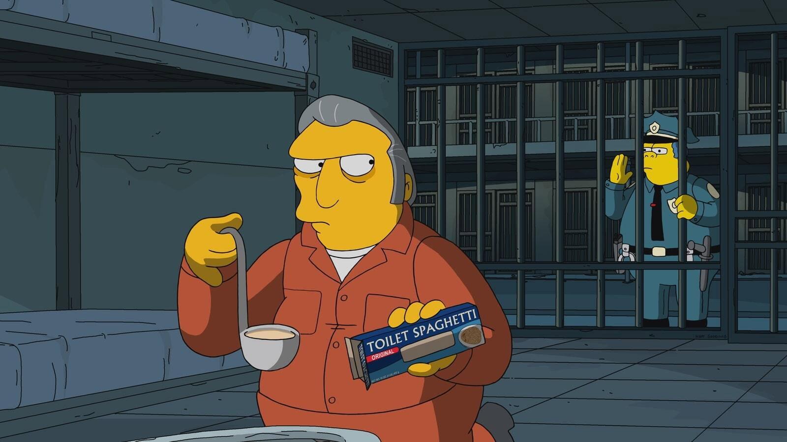 Still from The Fat Blue Line