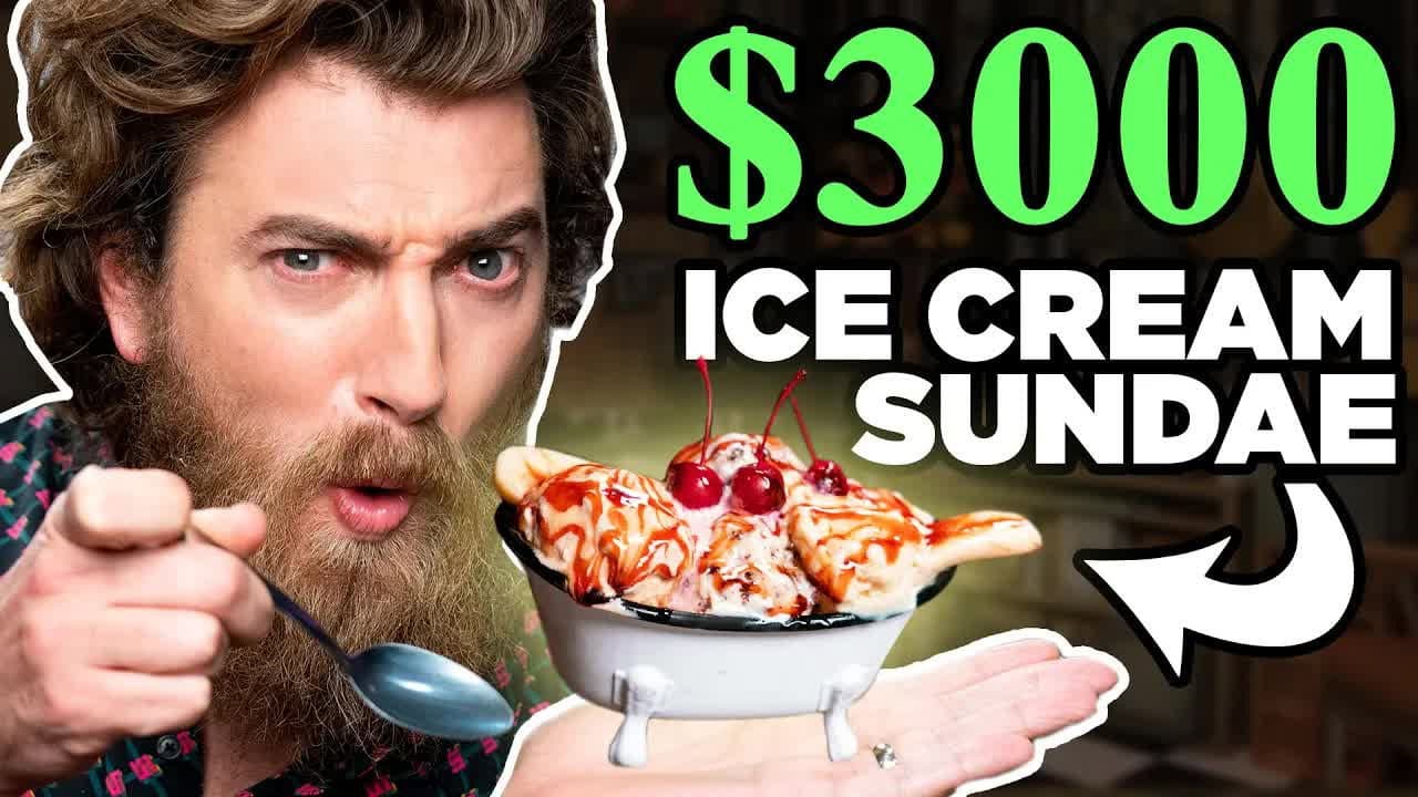 Still from Recreating The Most Expensive Desserts In The World (TASTE TEST)