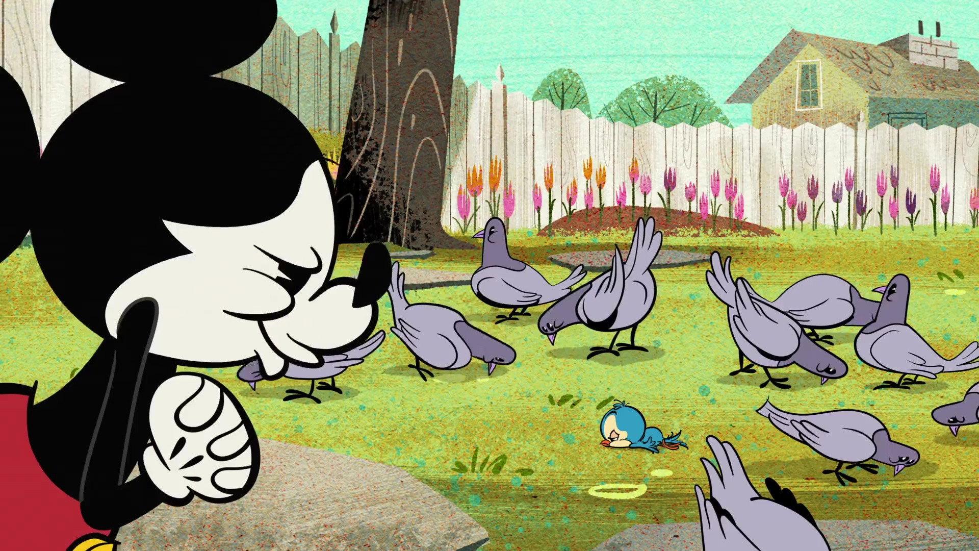 Still from Feed the Birds
