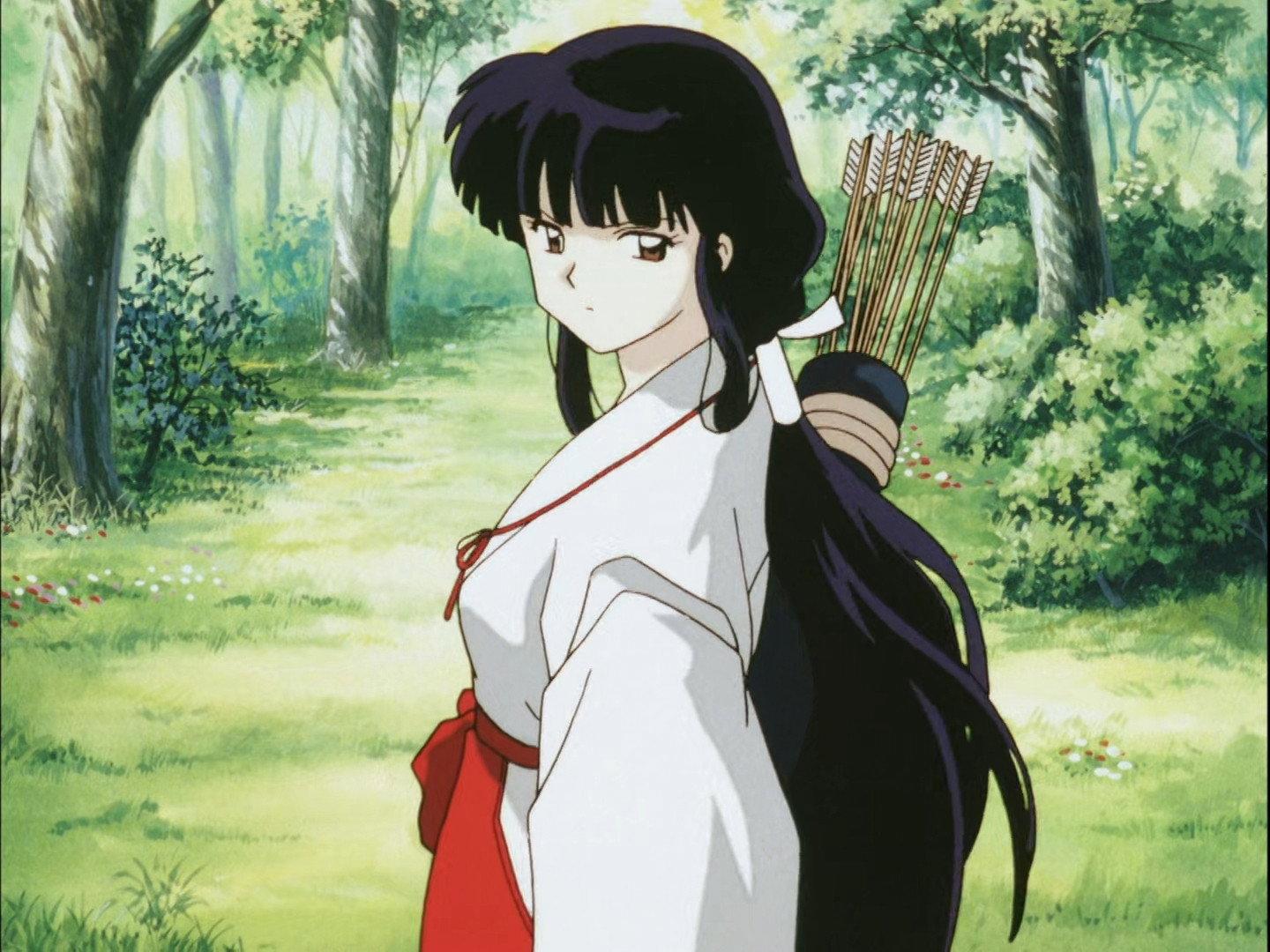 Still from Return of the Tragic Priestess, Kikyo