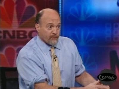 Still from Jim Cramer