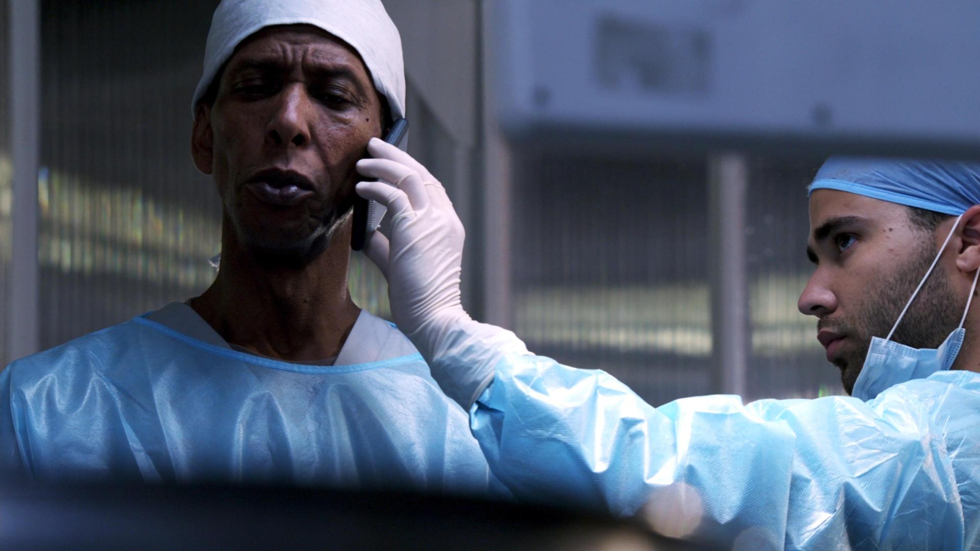 Still from Dr. James Covington
