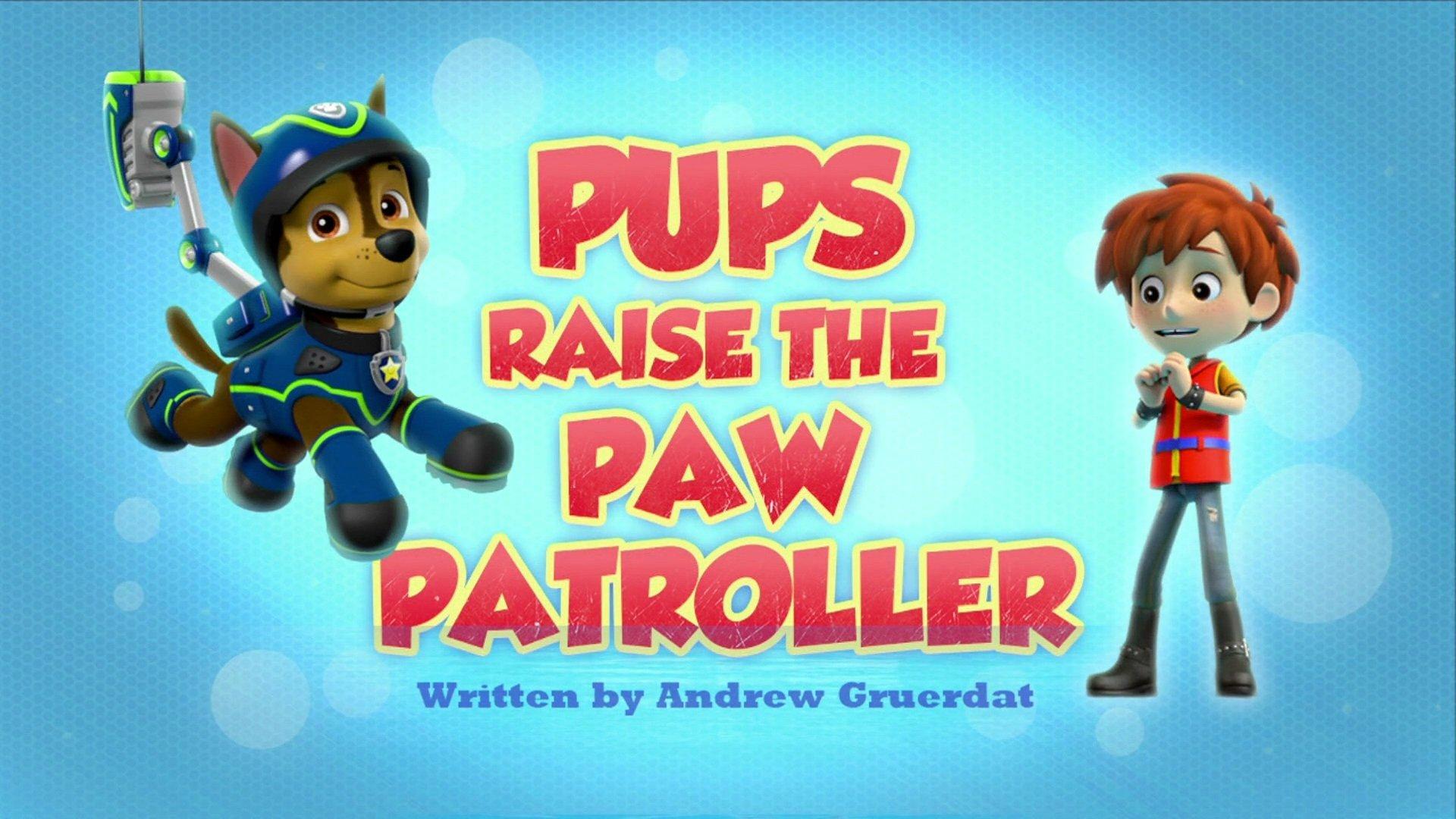 Still from Pups Raise the PAW Patroller
