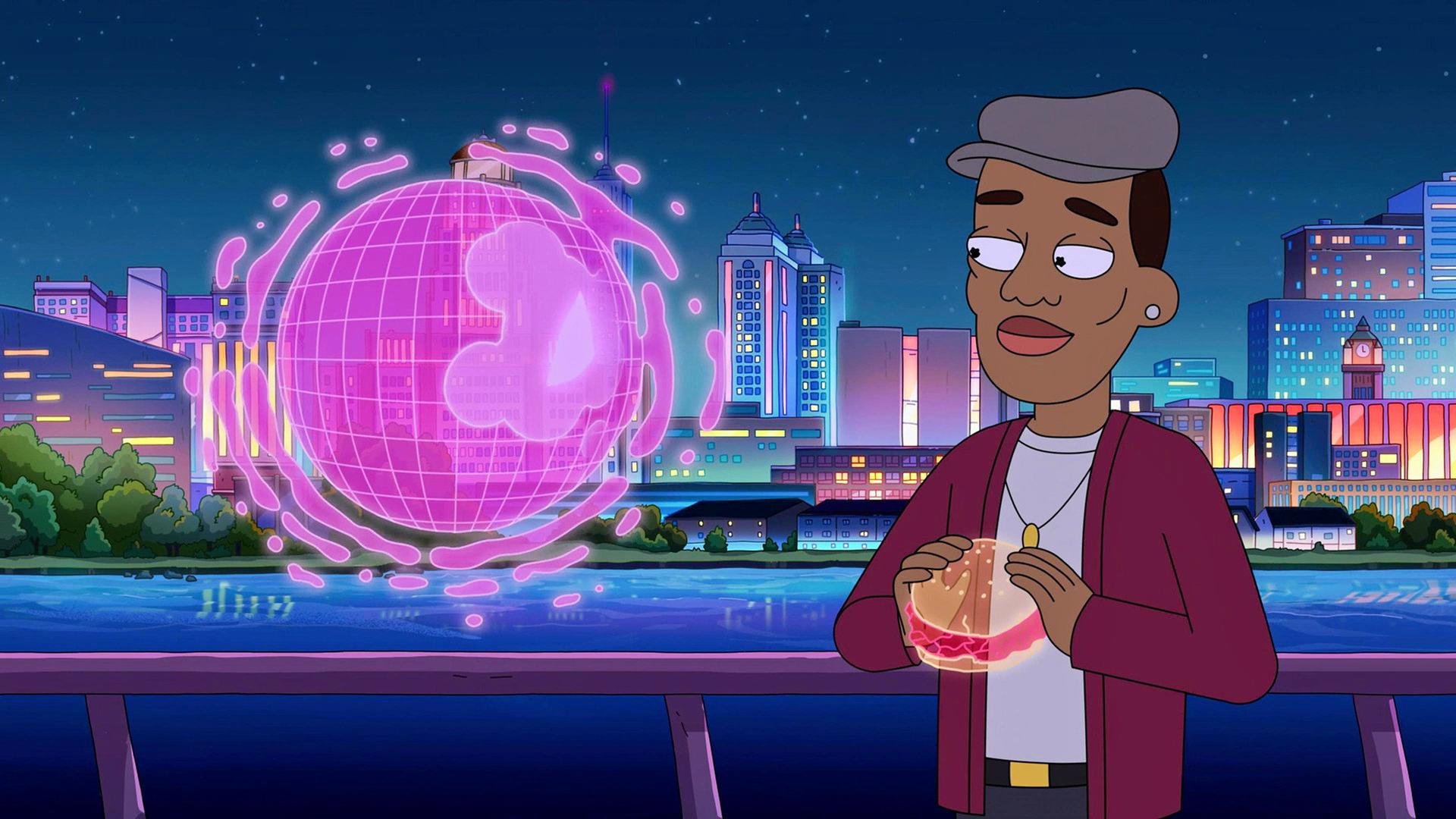 Still from The Mobile AISHA Emitter