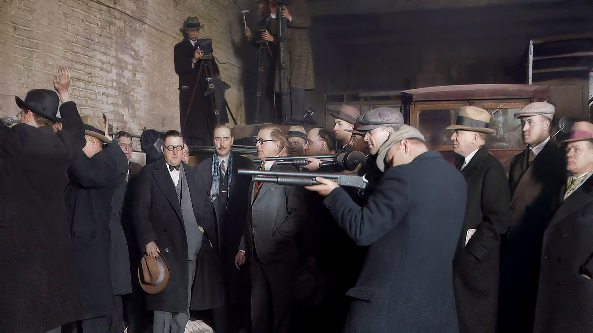 Still from The Valentine's Day Massacre