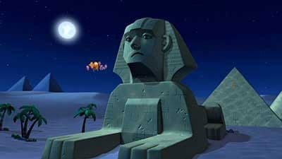 Still from Only the Sphinx Nose!