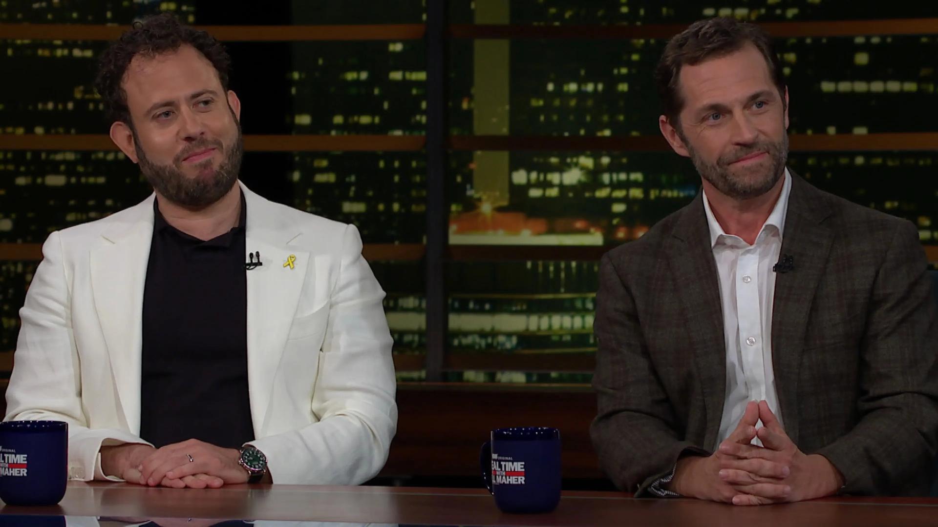 Still from August 1, 2025: Tristan Harris, James Kirchick, Rep. Jason Crow