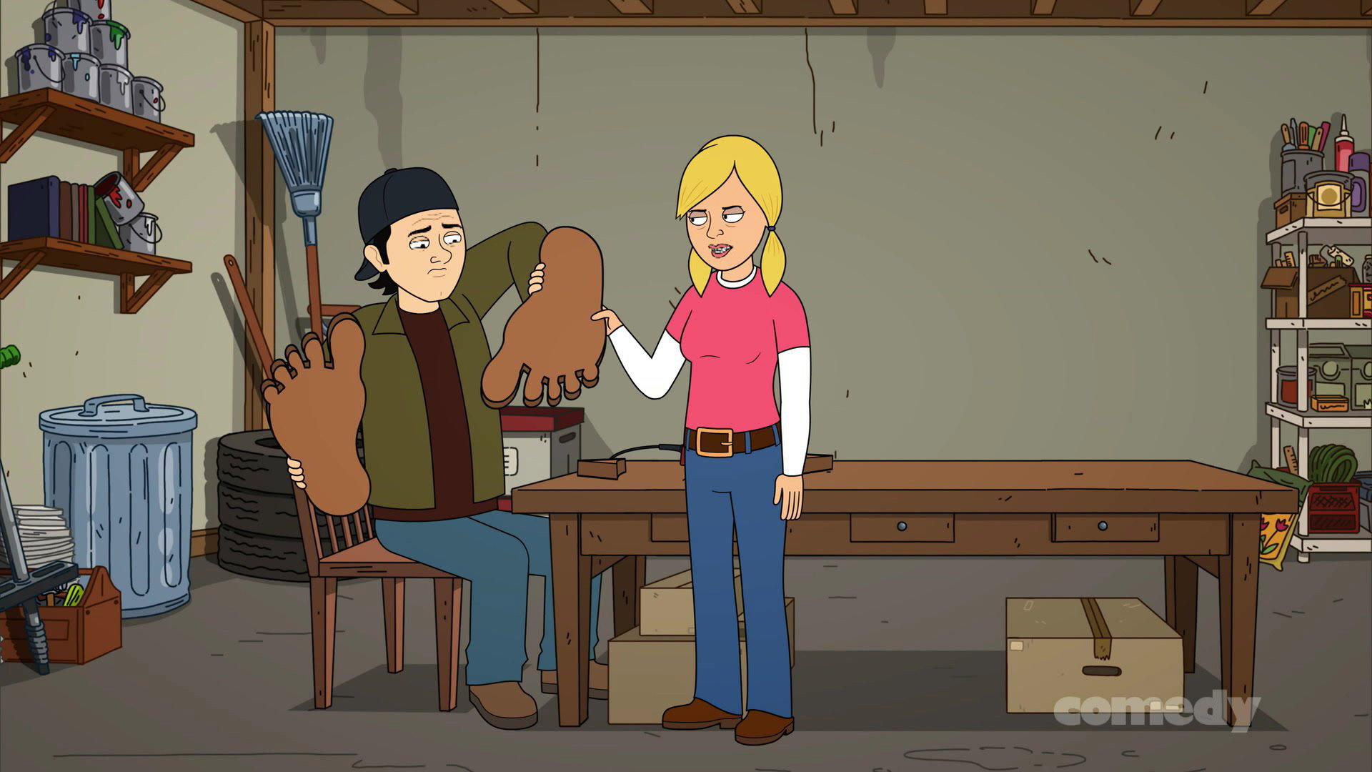 Still from Squatch Your Language
