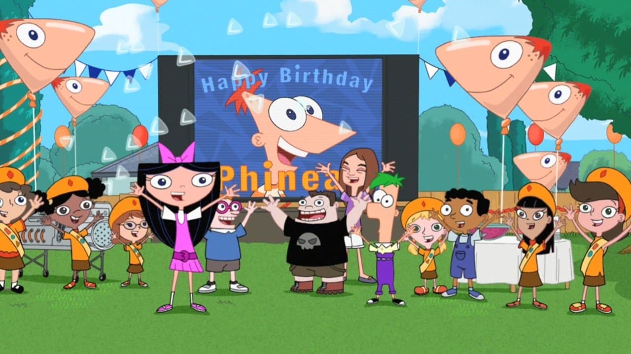 Still from Phineas' Birthday Clip-o-Rama!