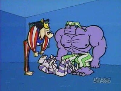 Still from The Justice Friends: Can't Nap
